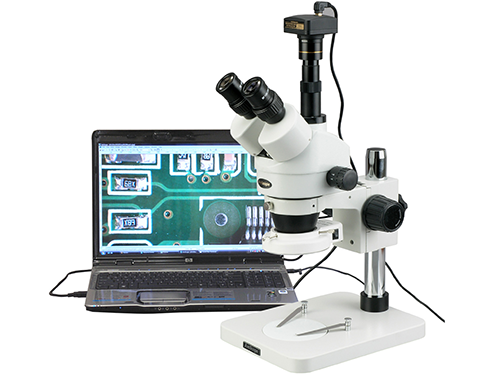 Folding pocket microscopes